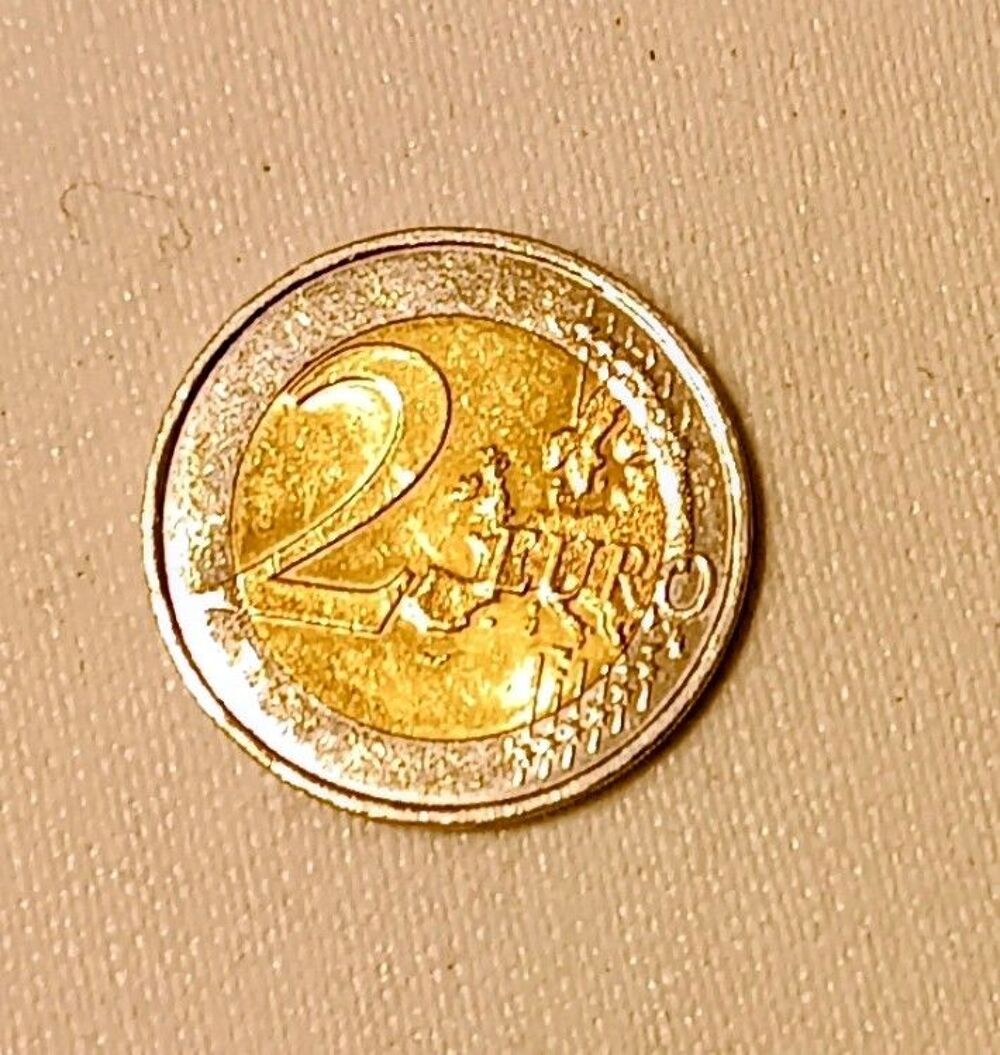 01 PIECE 02 EUROS *MONACO 2021* + 01 DE 02 EUROS LETZEBUERG 