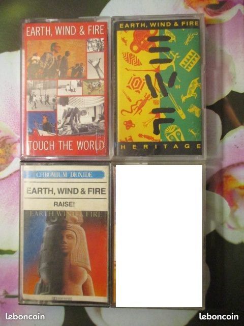 Cassettes audio stro Earth, Wind & Fire 0 Hrouville-Saint-Clair (14)