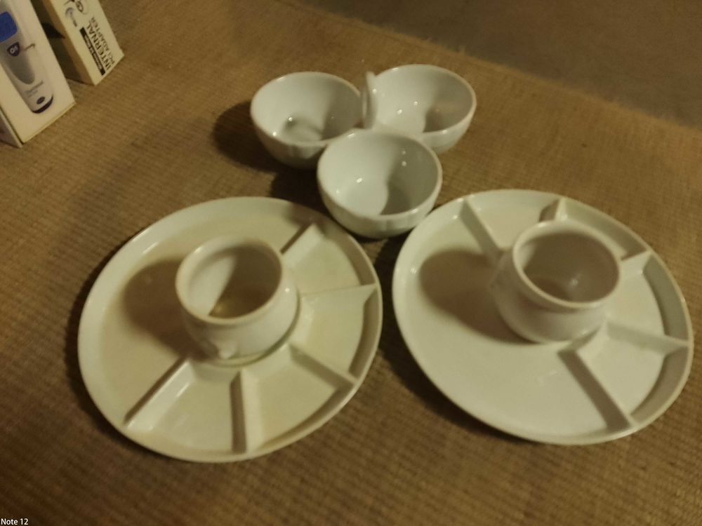 Lot assiettes pour ap&eacute;ritif (remise en main propre) Décoration
