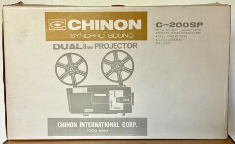Projecteur CHINON dual 8 mm C 200 SP 80 Joué-lès-Tours (37)