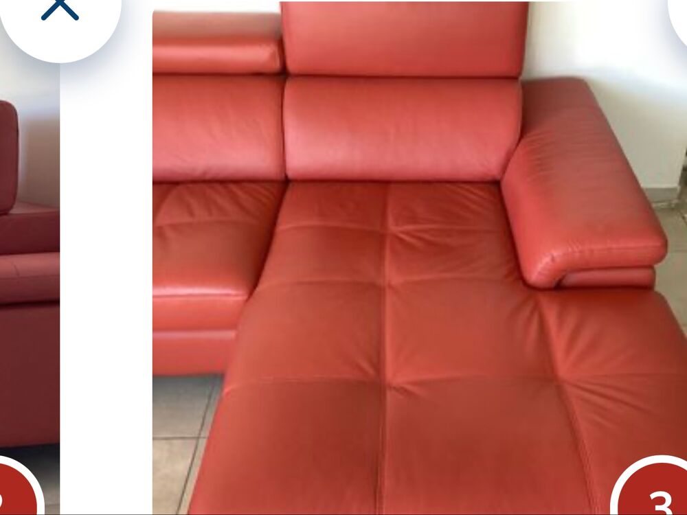 Canap&eacute; cuir Meubles