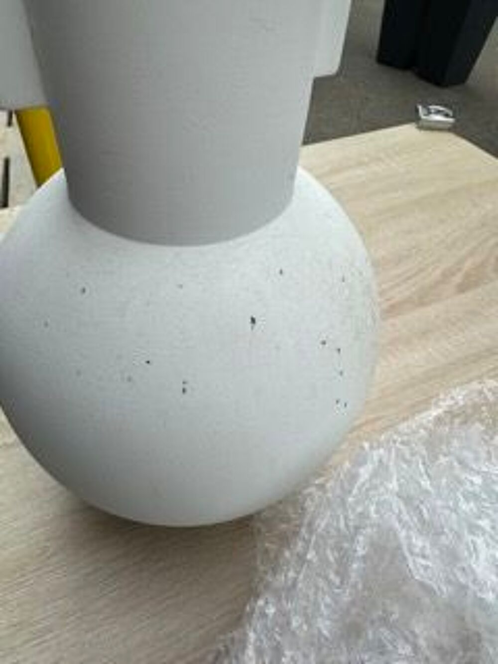 Grand vase blanc Décoration