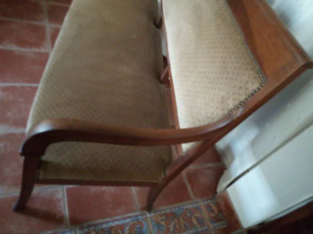 CANAPE VELOURS DIRECTOIRE Meubles