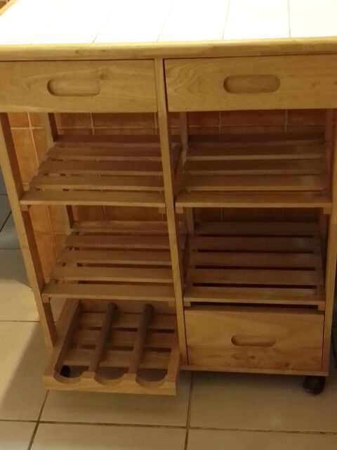 Meuble de cuisine bois sur roulettes Raissac-d'Aude (11)