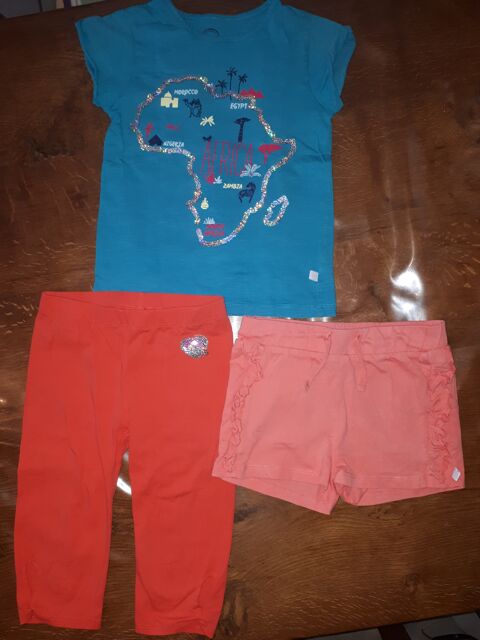 Lot fille �t� marque la Compagnie des petits taille 6 ans 11 Villiers (86)