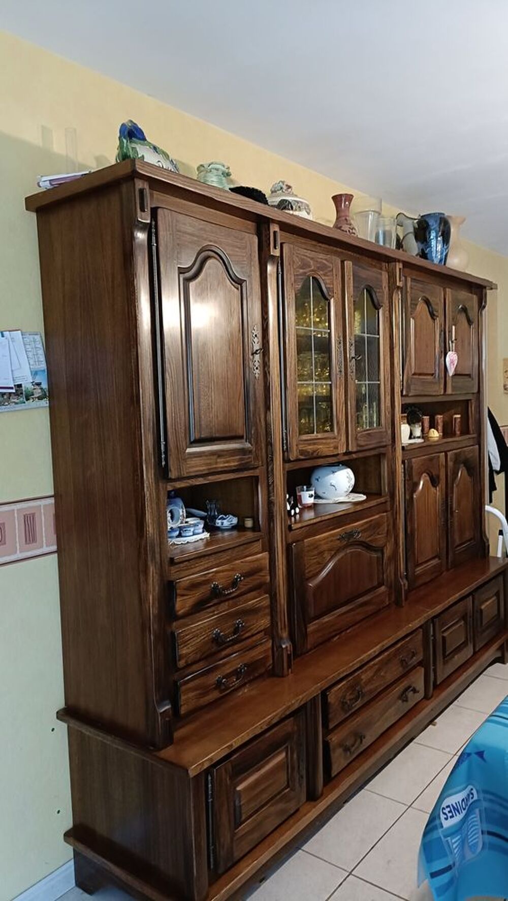 salle &agrave; manger compl&egrave;te en orme Meubles