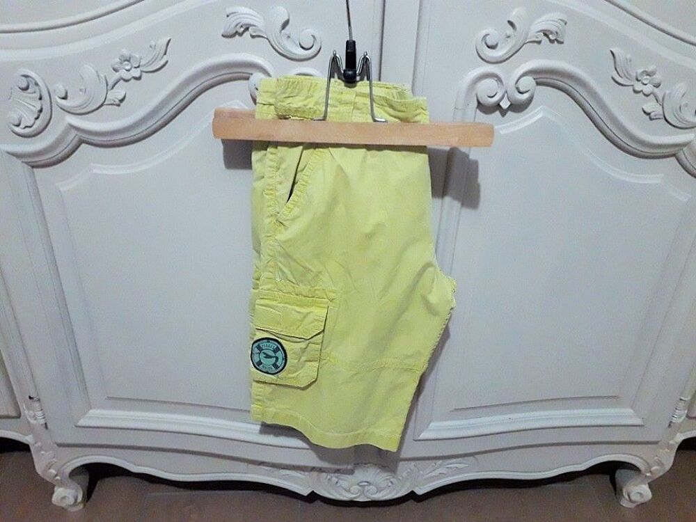 bermuda jaune Sergent Major 12 ans - TBE Vêtements enfants