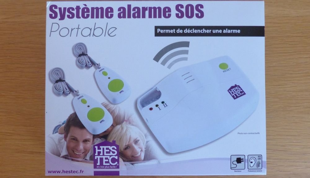 Alarme SOS portable pour personne &acirc;g&eacute;e Audio et hifi