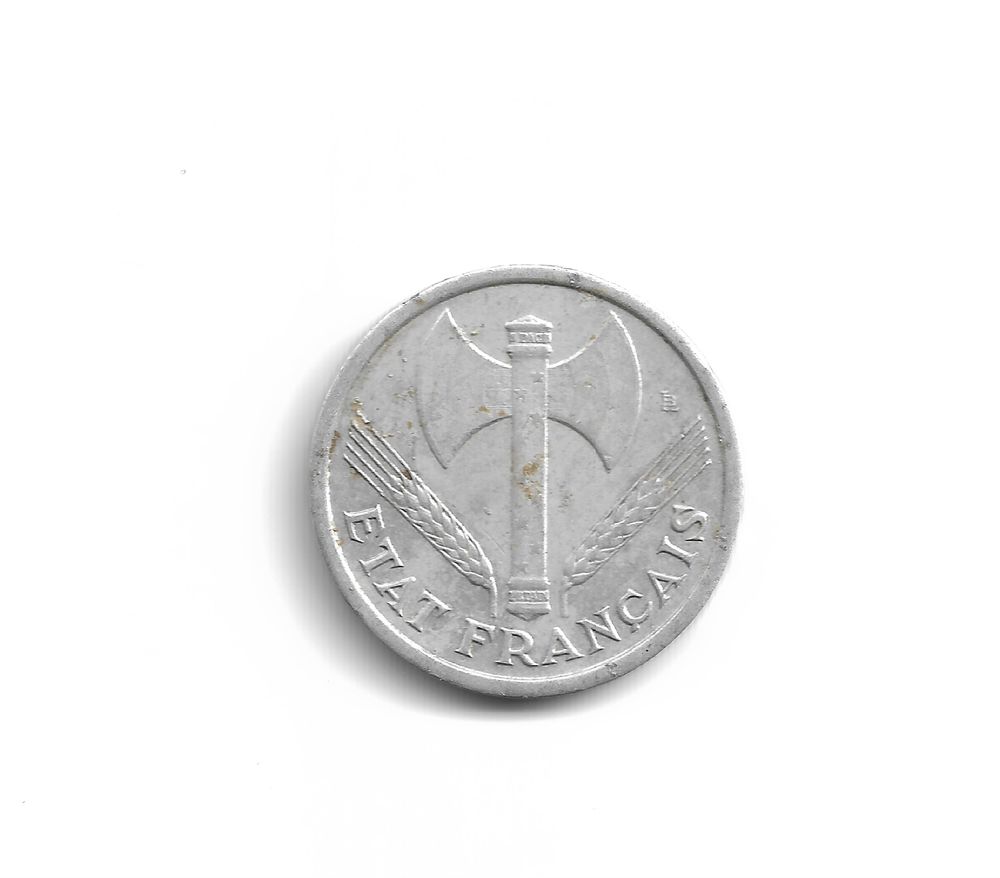 pi&egrave;ce monnaie fran&ccedil;aises XX si&egrave;cle, 1 FRANC FRANCISQUE LEGER 