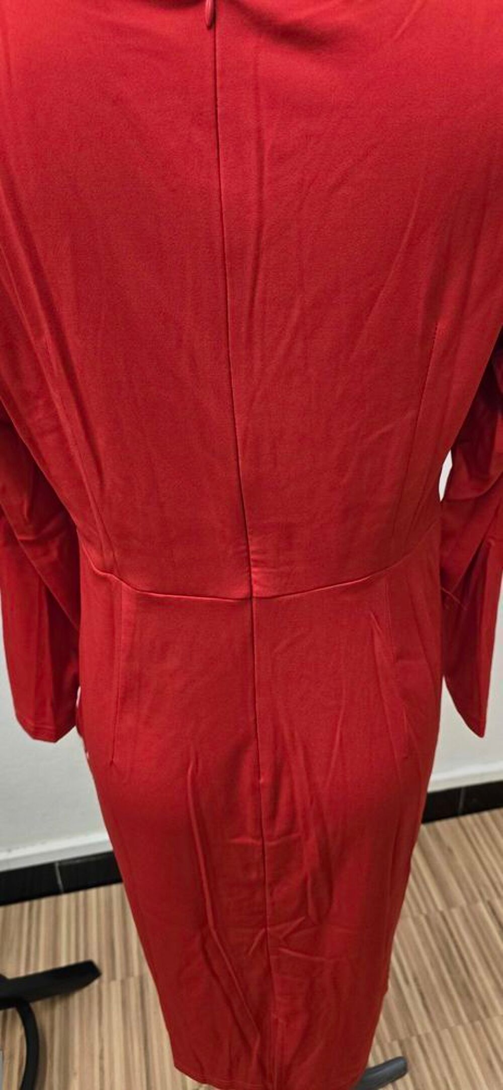 Robe moulante rouge Vêtements
