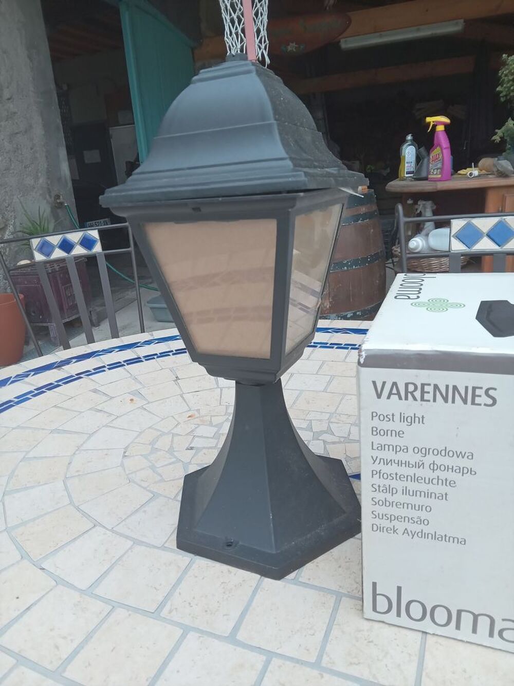 Lampe borne Bricolage