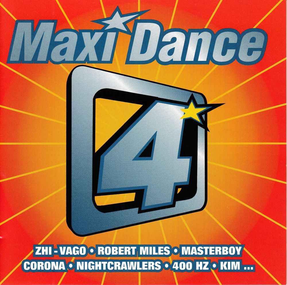 CD Maxi Dance 4 CD et vinyles