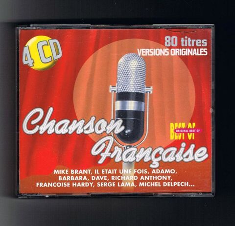 CHANSON FRANCAISE BEST OF - COFFRET 4 CD - 80 Titres 12 Tourcoing (59)