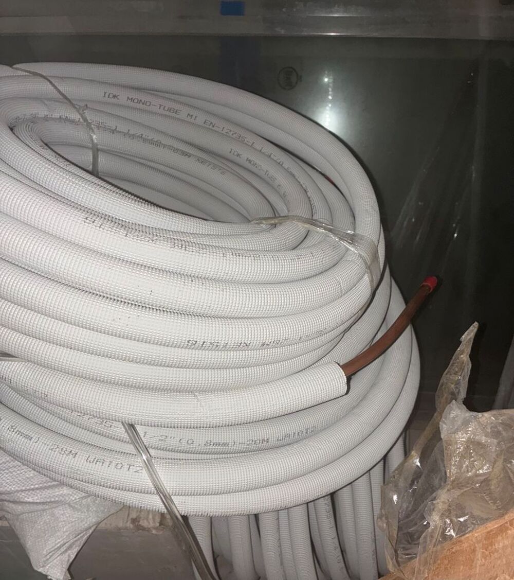 Couronne de liaison frigorifique isol&eacute;e cuivre 1/4"- 3/8"- Bricolage