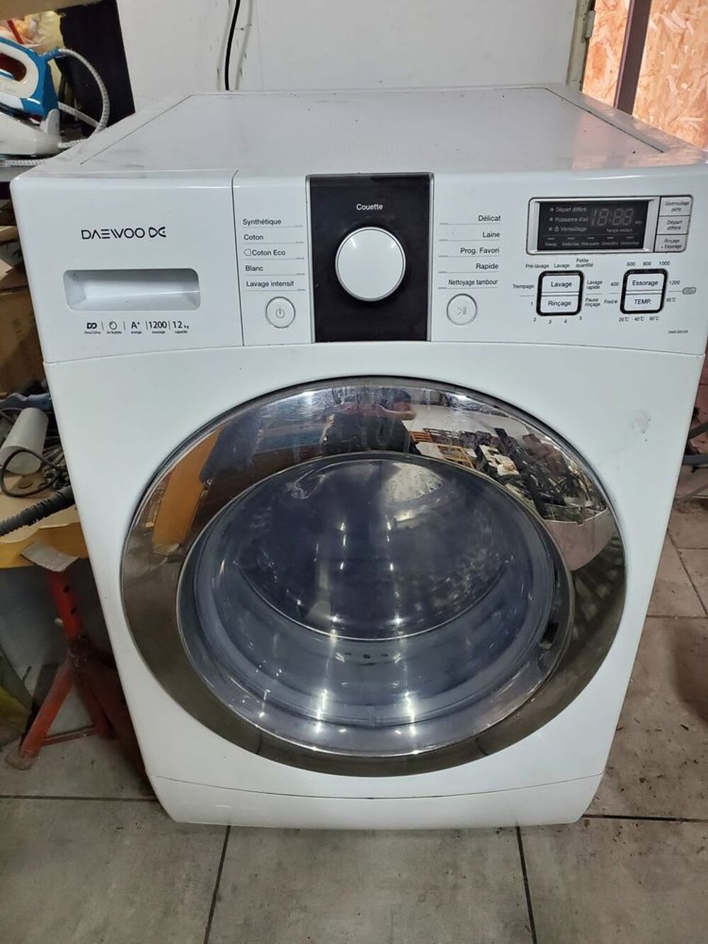 Machine &agrave; laver Daewoo 12kgs Electroménager
