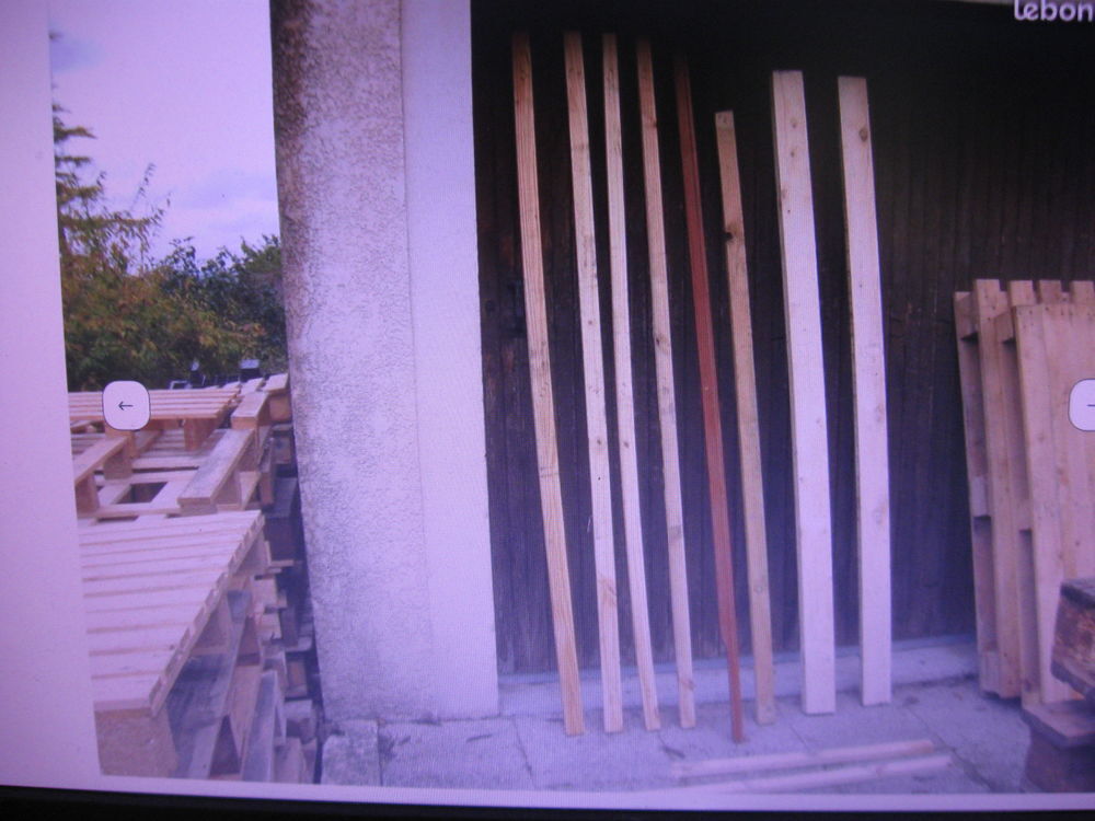 lot 13 chevrons, liteaux bois Bricolage