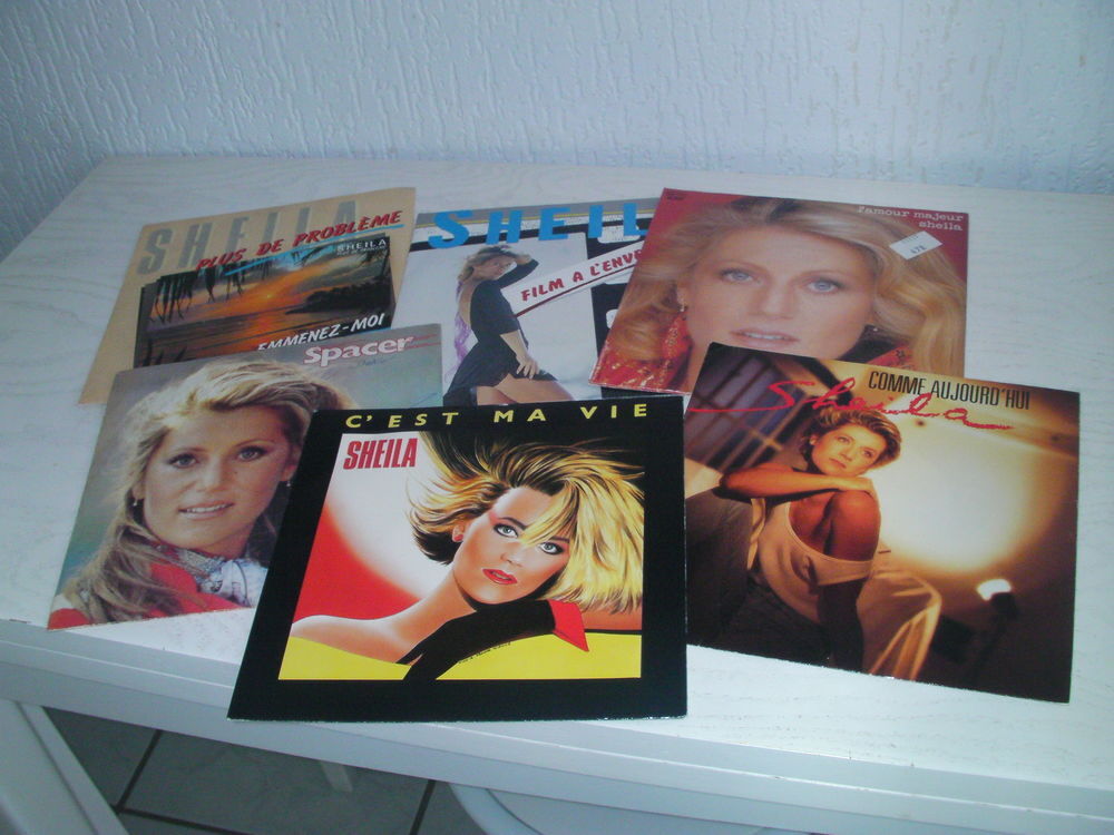 45 tours et 33 tours vinyle SHEILA CD et vinyles