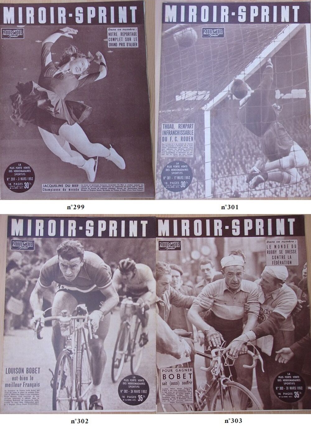 Miroir Sprint ann&eacute;e 1952 