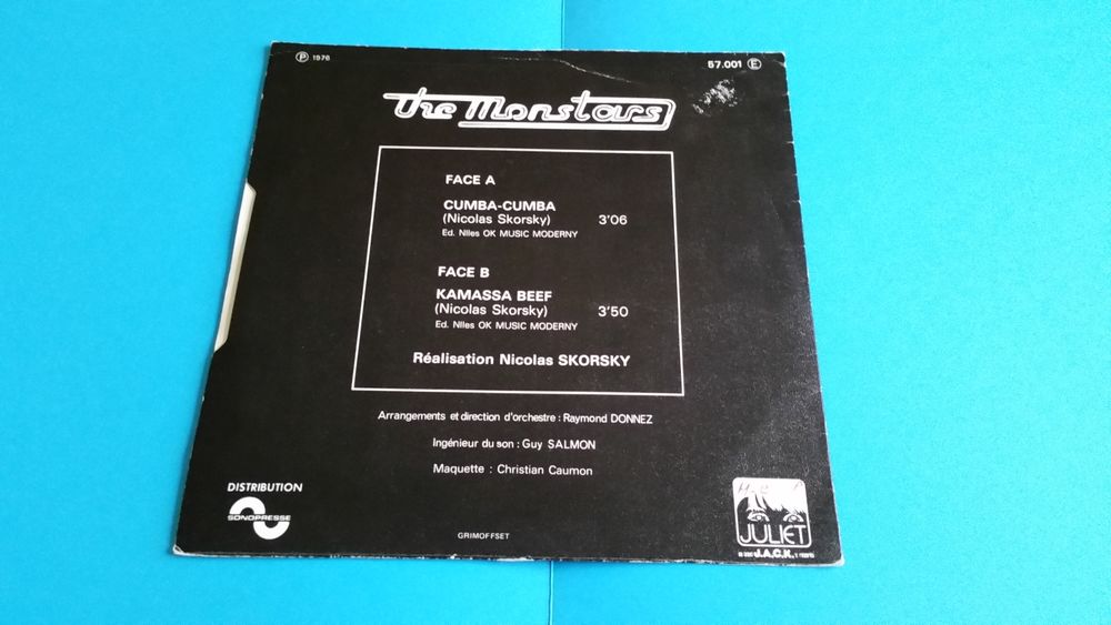 THE MONSTARS CD et vinyles