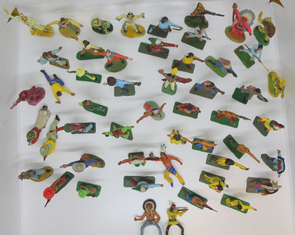 Grot lot de cowboys et indiens vintage Jeux / jouets