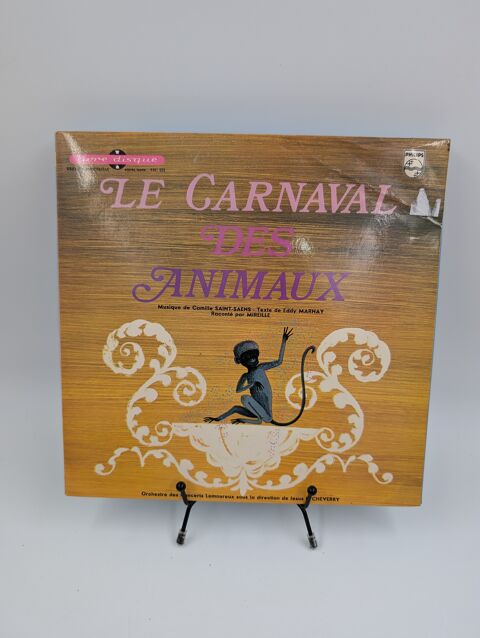 Vinyle 33 tours Le Carnaval des Animaux avec fourreau  6 Vulbens (74)