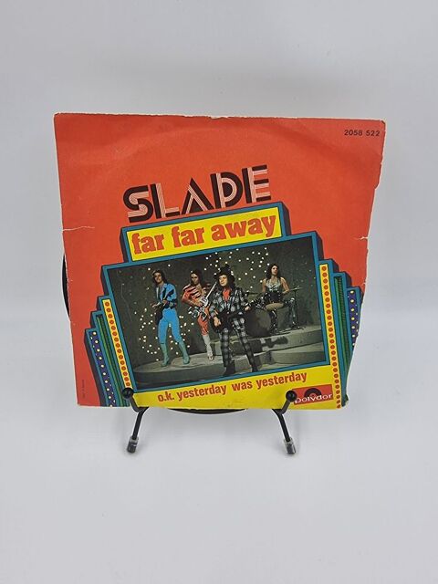 Vinyle 45 tours Slade : Far Far Away (O.K. Yesterday was...) 4 Vulbens (74)