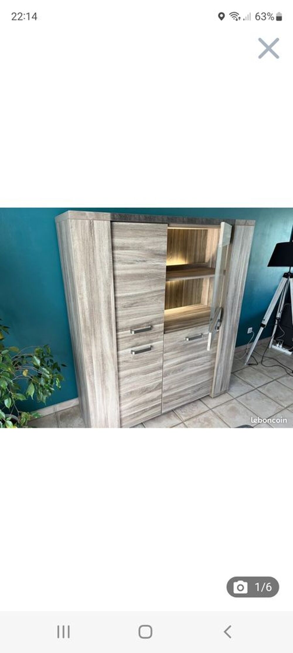 Meuble vitrine stone Meubles