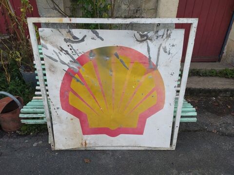 Grand Panneau T�le Shell Collection Garage 
0 Loches (37)
