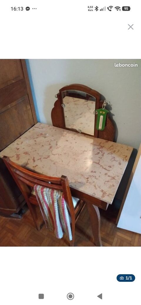 Coiffeuse ancienne 100 Bourbon-l'Archambault (03)
