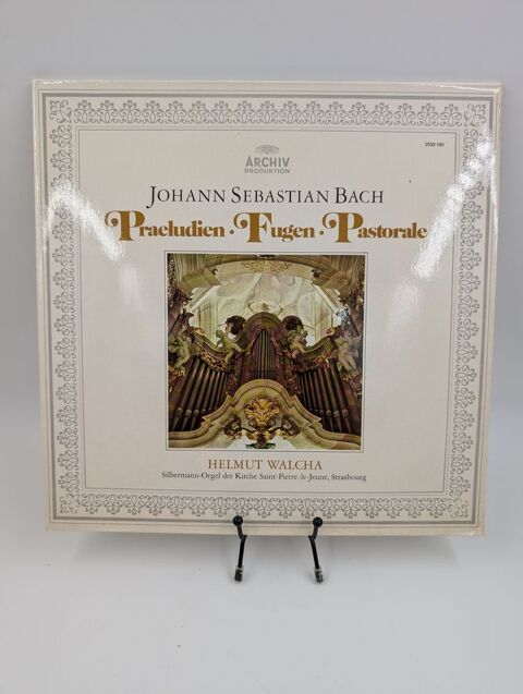 Vinyle 33 tours Johann Sebastien Bach : Praeludien Fugen 5 Vulbens (74)