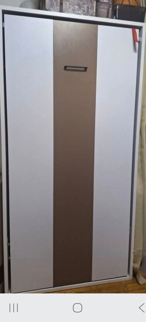 Lit escamotable vertical 1 place 90 x 190 sans literie 550 Paris 15 (75)