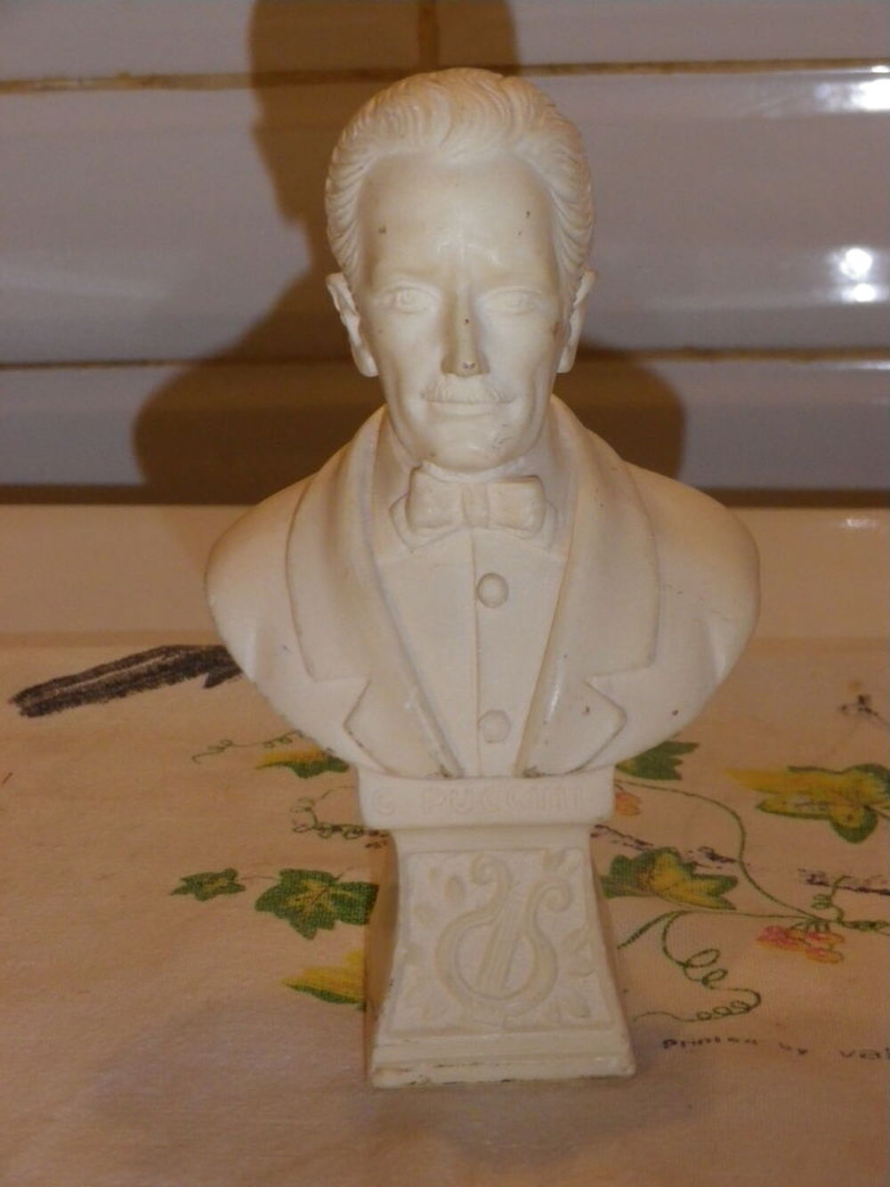 Giacomo Puccini Buste Statue Sculpture Figurine 