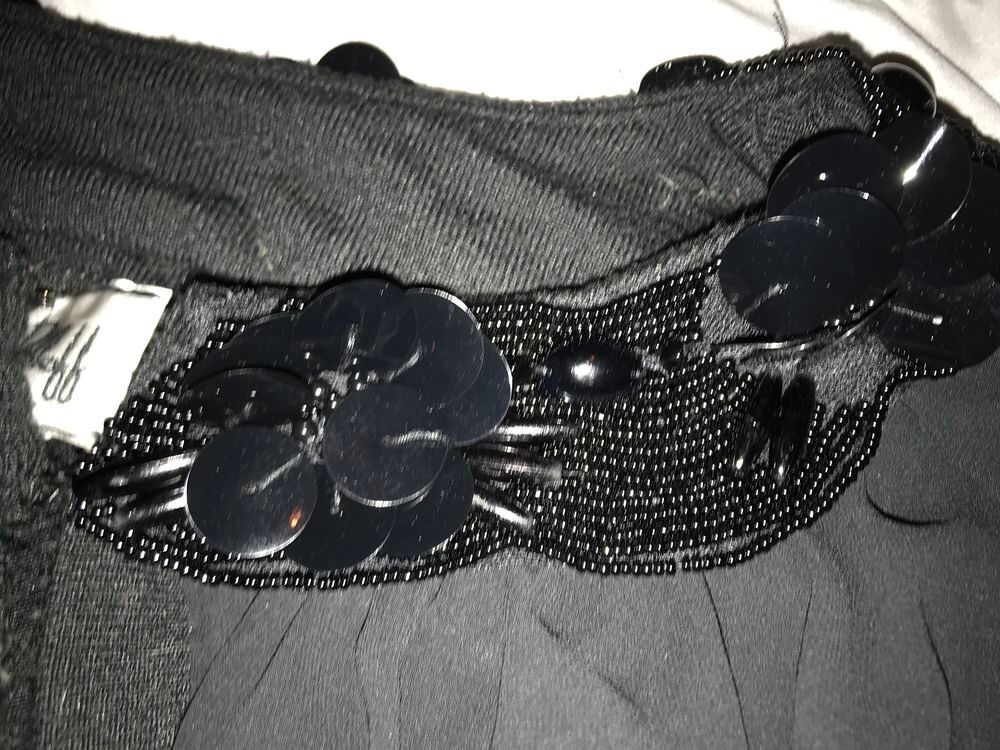 PETITE VESTE NOIRE AVEC SEQUINS Joseph Ribkoff T. 42 Vêtements