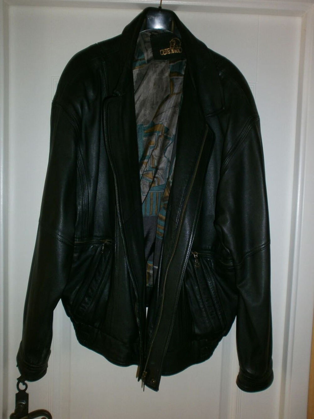 blouson homme cuir prix 30€ Vêtements