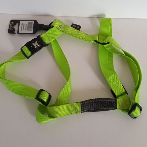 Harnais chien r�glable, grande taille vert ou turquoise pour 22 Saumur (49)