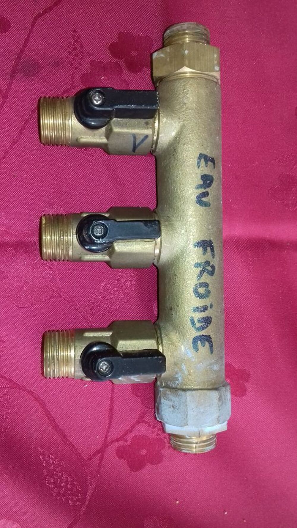 Collecteur avec vannes Bricolage