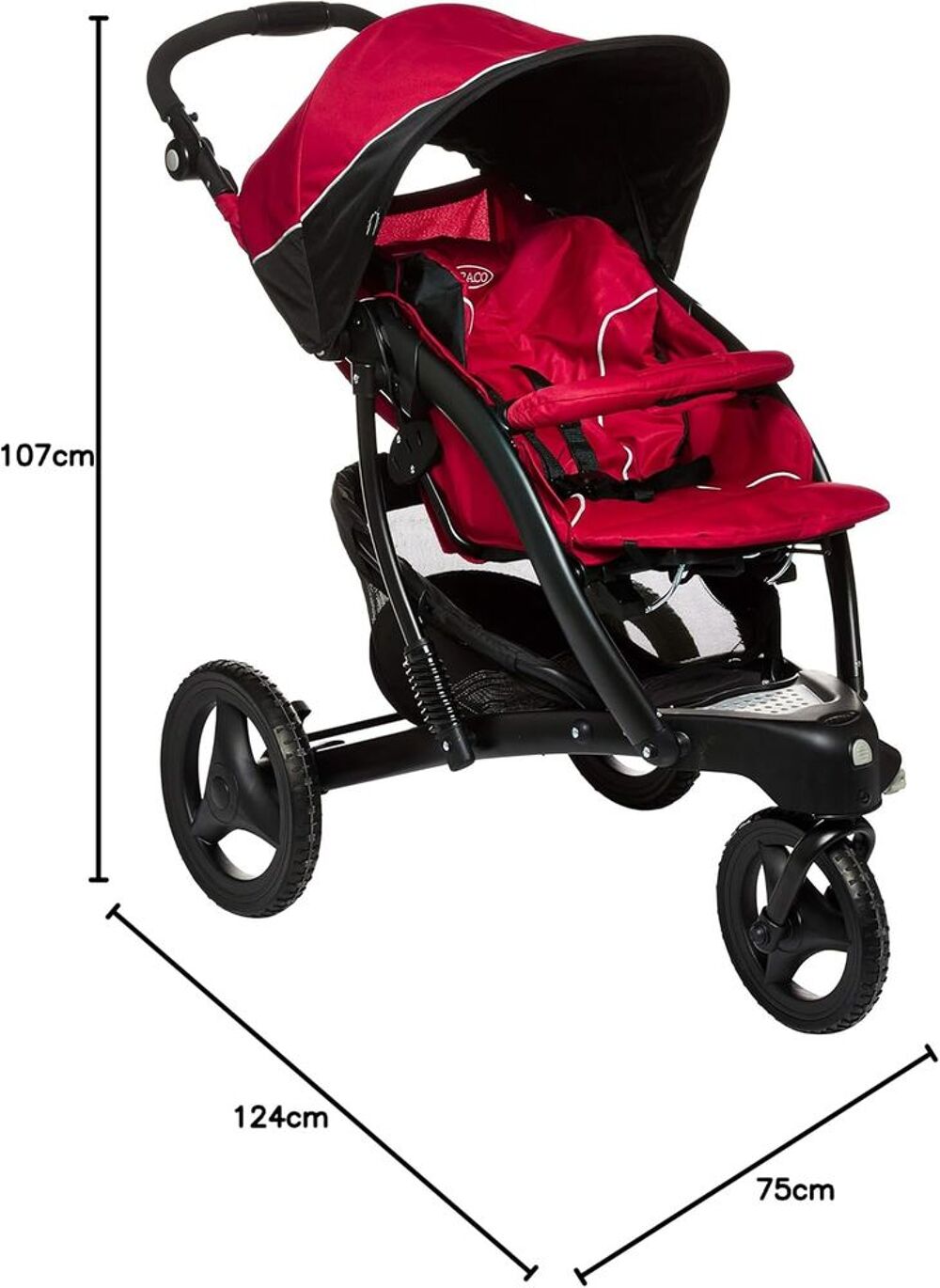 Poussette Trekko Marque : GRACO Puériculture