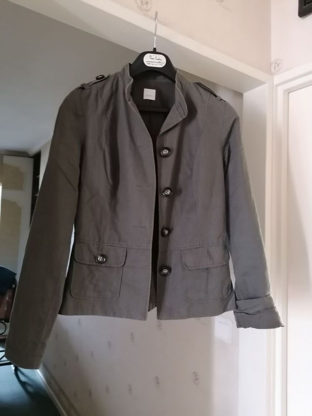 Veste femme en lin et coton Vêtements