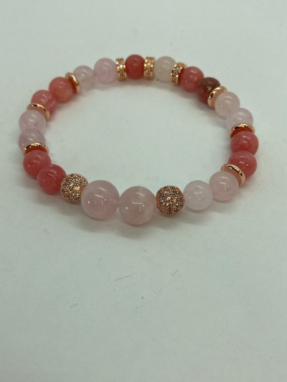 Bracelet En v&eacute;ritables pierre semi-pr&eacute;cieuse Amour Bijoux et montres