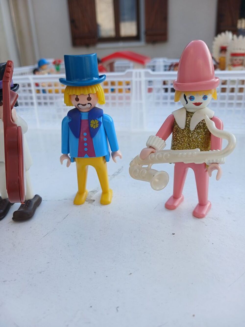 Lot figurines Playmobil musiciens Jeux / jouets