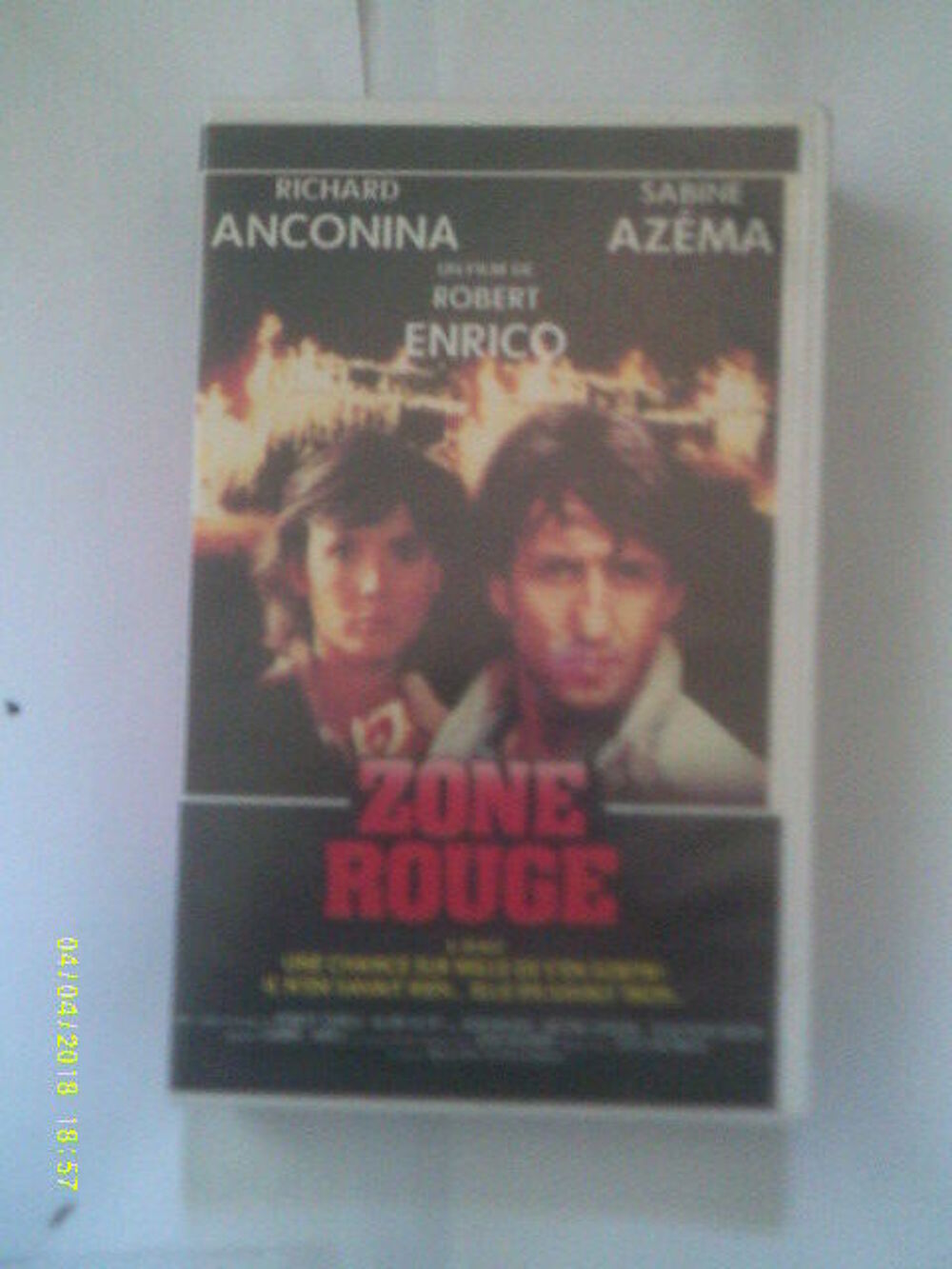 ZONE ROUGE richard Anconina ( faire offre) DVD et blu-ray