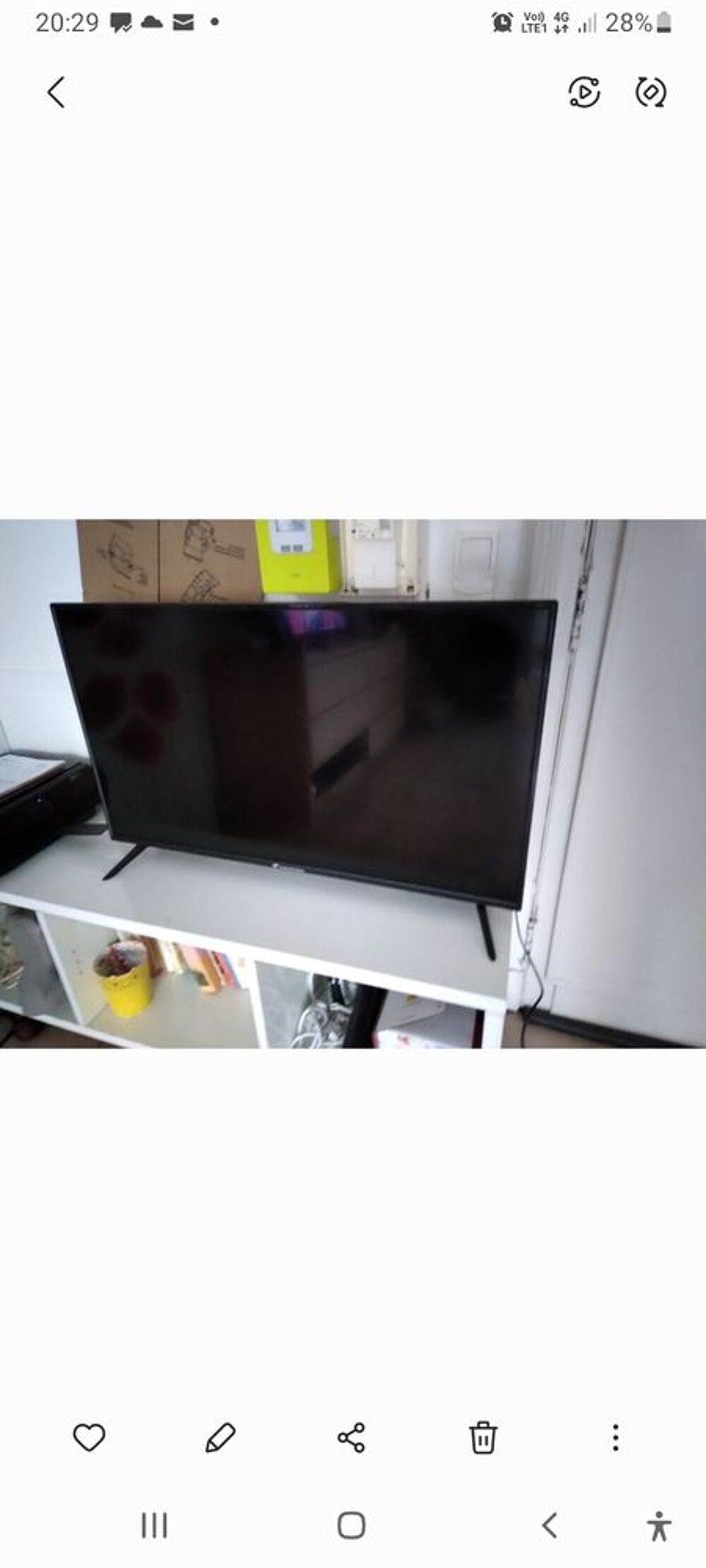 Tv Android neuve continental edison Photos/Video/TV