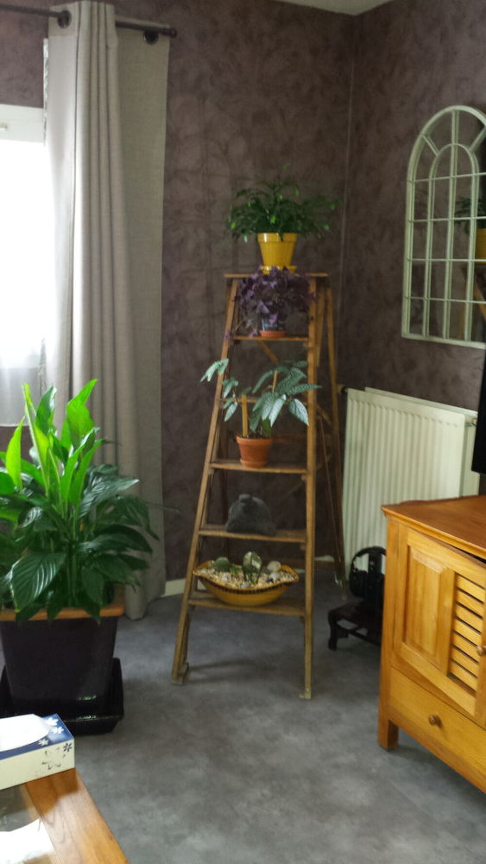Escabeau en bois Décoration