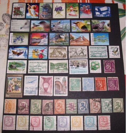 Lot de 55 timbres diffrents et oblitrs de Finlande.
2 Aillevillers-et-Lyaumont (70)