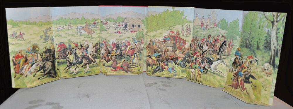 BD Buffalo Bill Le grand show, bd Pop-up panoramique Livres et BD