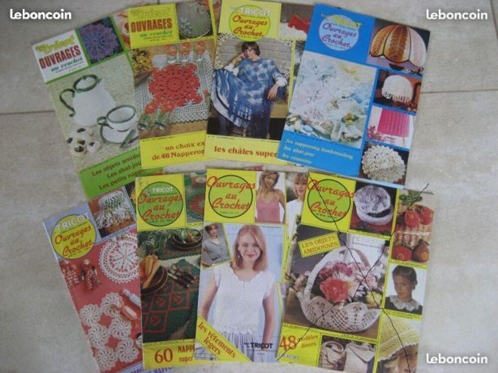 OUVRAGES au CROCHET (HS Tout le Tricot) Vintage Livres et BD