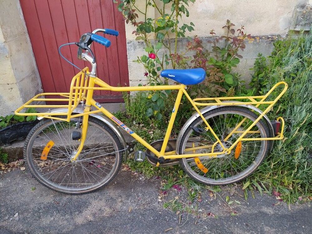 Vélo La Poste Ancien - Facteur D'époque - Vélo Publicitaire Rétro