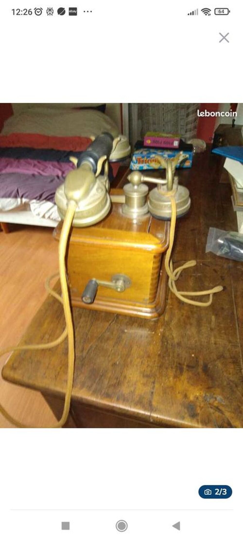 t&eacute;l&eacute;phone vintage 