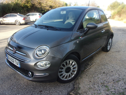 Fiat 500 1.2 69 ch Lounge Eco Pack 2017 occasion Marseille 13011