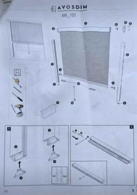 Moustiquaire fentre de toit 30 Pihem (62)